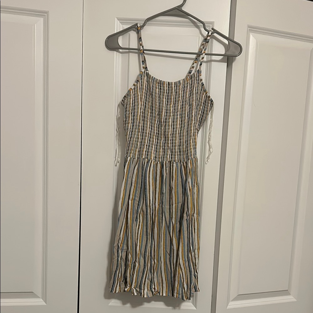 Striped Multicolor Women's Dress